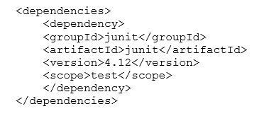 JUnit 4 Maven dependency.JPG JUnit 4 Maven dependency.JPG